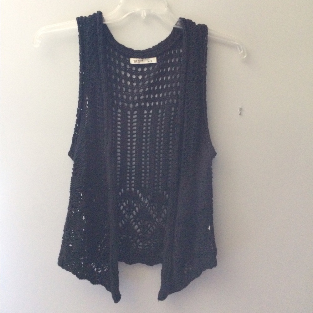 Boho knitted vest😍